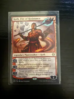 Koth, Fire of Resistance - 138 / English / Near Mint MTG - Image 1