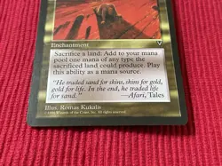 MTG Magic the Gathering, Visions 1997-Squandered Resources-NM unplayed - Image 4