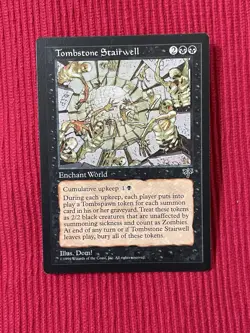 MTG Magic the Gathering, Mirage 1996-Tombstone Stairwell NM Unplayed - Image 1