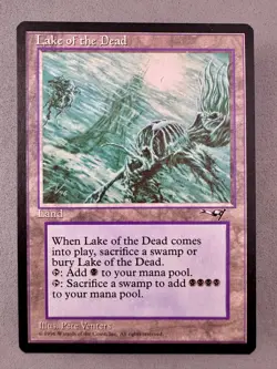 Lake of the Dead Alliances Regular MTG-Unplayed NM-Reserve List Vintage - Image 1