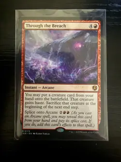 THROUGH THE BREACH mtg NM-M Innistrad Remastered 1 Mythic - Image 1