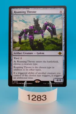 MTG Roaming Throne The Lost Caverns of Ixalan Regular #258 - Image 1