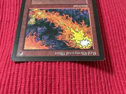 MTG Magic The Gathering Beta Red Elemental Blast LP - Image 3
