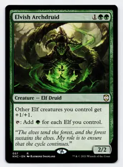 Elvish Archdruid [057] KHC Rare Non-Foil [MTG Card English] - Image 1