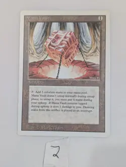 Mana Vault Revised Near Mint NM MTG Magic The Gathering - Image 1