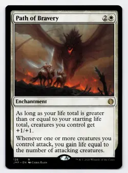 Path of Bravery [126] JMP Rare Non-Foil [MTG Card English] - Image 1