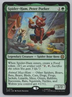 MTG - Spider-Ham, Peter Porker - Marvel's Spider-Man (SPM) -r548 - Image 1