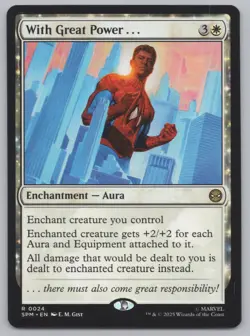 MTG - With Great Power . . . - Marvel's Spider-Man (SPM) -r547 - Image 1