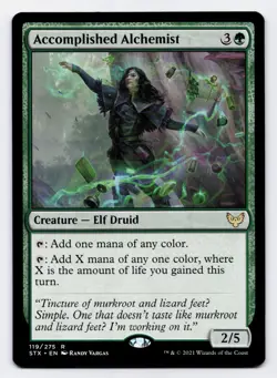 Accomplished Alchemist [119/275] STX Rare Non-Foil [MTG Card English] - Image 1