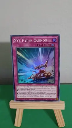 Yugioh XYZ Hyper Cannon KICO-EN010 Super Rare King's Court - Image 2