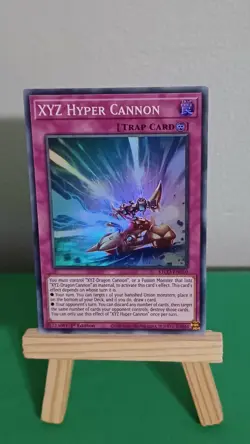 Yugioh XYZ Hyper Cannon KICO-EN010 Super Rare King's Court - Image 3
