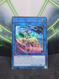 Yugioh Crusadia Equimax MP19-EN107 Secret Rare NM - Image 1