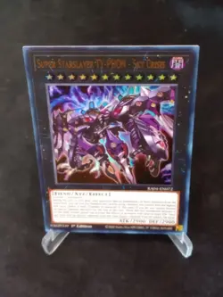 YuGiOh! Super Starslayer TY-PHON - Sky Crisis RA04-EN072 Ultra Rare - Near Mint - Image 1