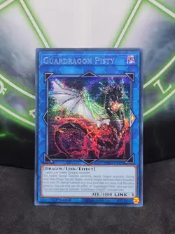 Yugioh Guardragon Pisty MP20-EN022 Prismatic Secret Rare 1st Edition NM - Image 1
