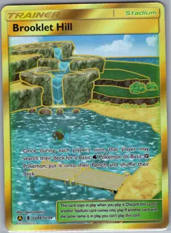 Brooklet Hill SV88/SV94 Hidden Fates: Shiny Vault - Pokemon Card - NM - Image 1