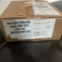 Detective Pikachu Pokemon Promo 2 Card Booster Pack - 375 unopened booster packs - Image 2
