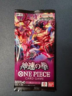 2x OP-11 & 3x OP-10 ONE PIECE Card Game Booster Packs - Japanese Sealed - Image 2
