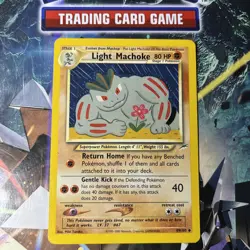 NM (Unlimited) Pokemon LIGHT MACHOKE Card NEO DESTINY Set 49/105 UNCOMMON - Image 2