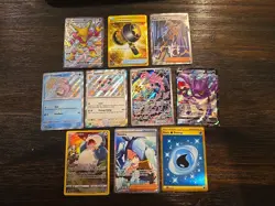 Lot Of 10 Pokemon Cards - Image 1