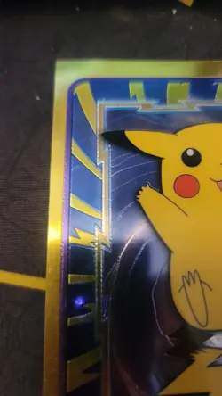 Pokemon Pikachu #25 Topps TV Animation Edition 1 Of 5 Jumbo Card Holo - Image 3