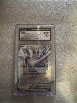 Lugia ex CLV 017/034 Pokemon Card - CGC 10 GRADED GEM MINT - TCG Classic - Image 1