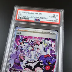 PSA 10 Eri 210/162 Temporal Forces SIR Graded Pokemon Card - Image 2