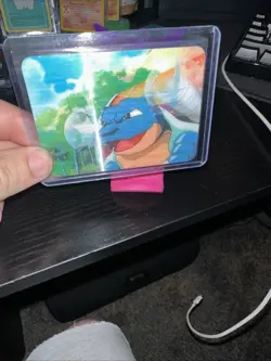Pokemon Blastoise Lenticular Promo Card #28 Pioneer Viz Video *LP* - Image 4