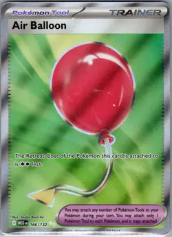 Air Balloon 166/132 ME01: Mega Evolution - Pokemon Card - NM - Image 1