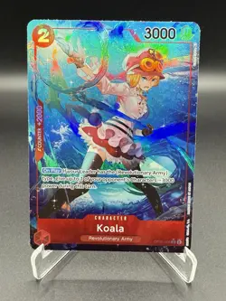 One Piece TCG Koala Card OP05-006 SR Alternative Art Awakening of the New Era - Image 1