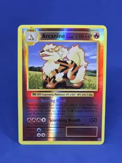 Arcanine Reverse Holo 18/108 XY Evolutions Pokemon Card 2016 - Image 1