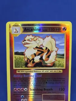 Arcanine Reverse Holo 18/108 XY Evolutions Pokemon Card 2016 - Image 3