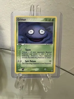 Pokemon TCG Grimer Team Rocket Returns Card 56/109 Regular LP - Image 1