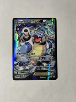 Blastoise EX XY122 XY Black Star Promo Holo Pokemon Card - Near Mint - Image 1