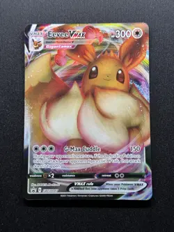 Eevee VMAX SWSH087 Shining Fates - Black Star Promo Pokemon Card - NM/Mint - Image 1