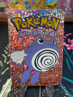 Poliwhirl #61 - Vintage Vending Machine Prism Sticker 2000 - Pokemon Card - Image 1