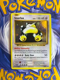 Snorlax XY179 XY Holo Black Star Promo Pokemon TCG Card [ENG] MP - Image 1