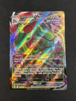 Rayquaza VMAX 111/203 SWSH07: Evolving Skies Holo (Non Jumbo Card) - Image 1