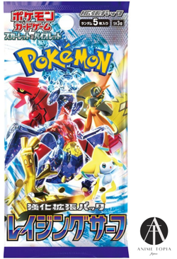 Pack Raging Surf SV3a Japanese Pokemon Card Game Scarlet and Violet SEALED - Image 1