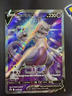 Mewtwo V SWSH229 SWSH: Sword & Shield Promo Cards Holo - Image 1