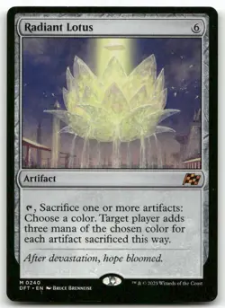 Radiant Lotus #240 MTG Aetherdrift NM X1 - Image 1