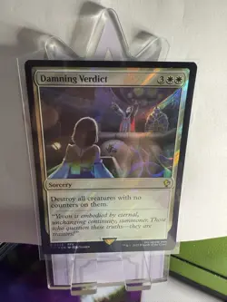 Damning Verdict (Surge Foil) Commander: Final Fantasy Foil - Image 1