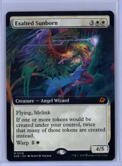 MtG EoE Exalted Sunborn #318 Extended Art Non-Foil - Image 1
