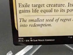 Swords to Plowshares Commander: Innistrad: Midnight Hunt Regular - Image 2