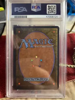 MTG Wall of Spears Antiquities 1994 Magic The Gathering PSA 8 NM-MT - Image 3