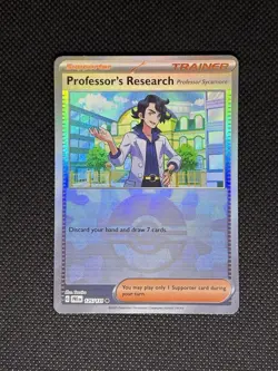 Pokemon TCG PROFESSOR’S RESEARCH 125/131 SV Prismatic Evolutions Pokeball - Image 1
