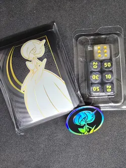 Pokemon TCG Mega Gardevoir - ETB 65 Sleeves, Dice, Coin - Image 1