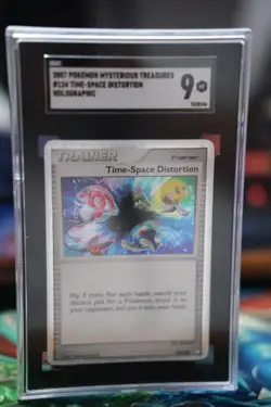 SGC 9 MINT 2007 Pokemon Time-Space Distortion Trainer Holo Secret Rare 124/123 - Image 1