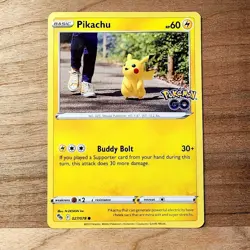 Charmander Squirtle Bulbasaur & Pikachu Pokemon Go TCG Starter Set - Image 5