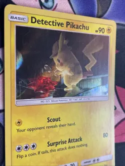 Pokemon TCG - DETECTIVE PIKACHU - 10/18 - HOLO - SM DETECTIVE PIKACHU 2019 - MP - Image 4