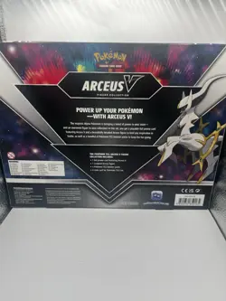 New Pokemon TCG Arceus V Figure Collection Box Cosmic Eclipse Brilliant Stars - Image 2